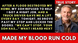 &ldquo;Don&rsquo;t Get Out! Trust Me&hellip;&rdquo; The Truck Driver Locked The Doors. He Saw My Son Had&hellip; True Story