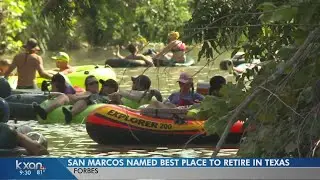 San Marcos named by Forbes as top place in Texas to retire