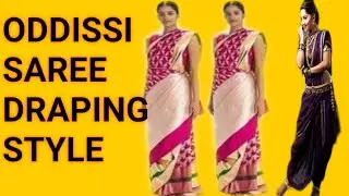 How to wear orissa Style saree | How to wear saree |