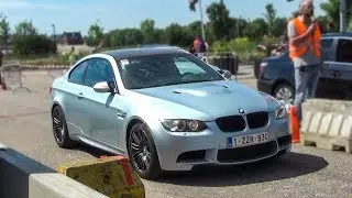 BMW E92 M3 Slides, Burnout,  Accelerations | Bimmerfest DragRace