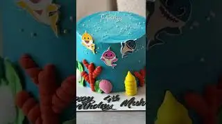 Baby Shark Birthday Cake Design for Toddlers | Custom Cake Muscat Oman