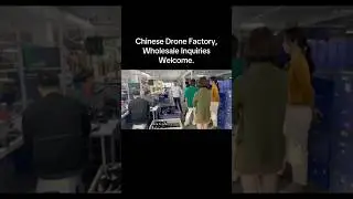 Chinese Drone Factory, Wholesale Inquiries Welcome.  #drone production factories, #drone wholesale.