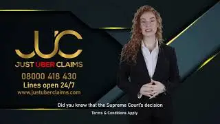 Just Uber Claim English Advert