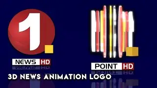 New Stylish 3D News Animation Logo | Create News 3D Awesome Rotation | News Animation Logo
