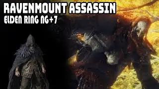 Ravenmount Assassin vs. Fire Giant | ELDEN RING NG+7 Raptor Talons
