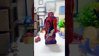 ASMR Unboxing Cute Spider-Man Pencil Box