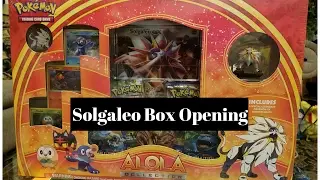 Aloha Collecton Solgaleo Box Opening!!