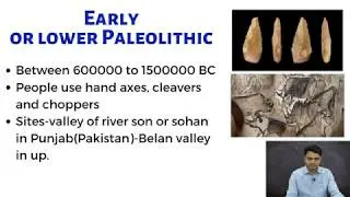 Ancient History of India Mesolithic Paleothic and Neolithic Age complete details