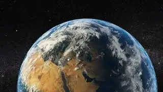 Earth Zoom In Realistic Clouds With Alpha Matte | Stunning 4K Visuals | Motion Backgrounds