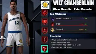 Сборка Уилта Чемберлейна в NBA2K26 с 7 легендарными значками!!