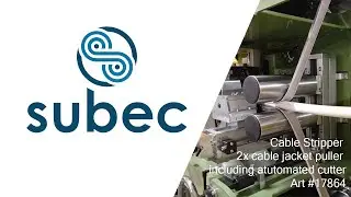 Cable Stripper with 2x cable jacket puller, including automated cutter &Oslash;10-150mm