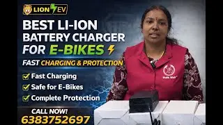 Best Li-Ion Battery Charger for E-Bikes | Fast Charging & Protection Lion EV 6383752697