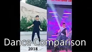 My Dance Evolution (Dance Comparison 2018 vs 2021) - MINH DIEN DANCE