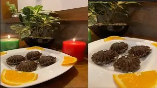 Choco orange modak| Easy modak recipe