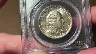1927 Vermont Commemorative Half Dollar, PCGS MS65 CAC