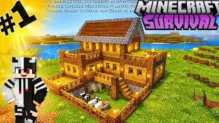 Minecraft Pocket Edition 1.21 Survival Series 🔥 | Made Op Base And Iron Armor |