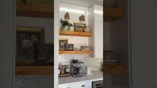 styling coffee station/bar area #cozyhome #homedecorideas #homedecoration #cozyinteriors #chicliving