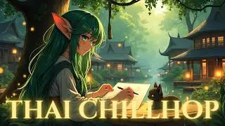 🌿Thai Lofi Chillhop Vol.1 (2025 Mix)for Studying & Relaxing [No Distractions / Rain-Free Version] 4K