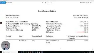 The Bank Reconciliation Report One of The Best 4 Financial Reports to Run Your Condo or HOA