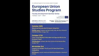 Caught in the Middle? The EU and US-China Great Power Competition