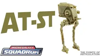 Star Wars Micro Galaxy Squadron AT-ST Review 2022