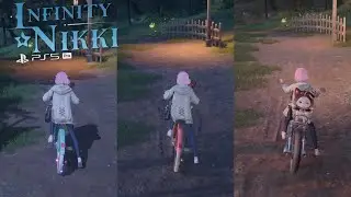 Infinity Nikki: Motorcycle vs Whimcycle Which is quickest cycle? Racing against bike [PS5]
