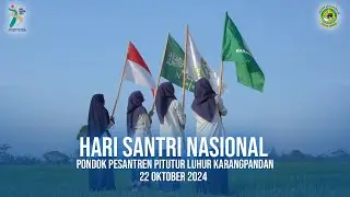 Hari Santri Nasional 2024 PP. PITUTUR LUHUR | Mars Hari Santri Cover by Risa Sholihah (Lipsync.ver)