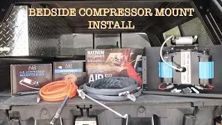 ARB Twin On-Board Air Compressor | Expedition Essentials Tacoma Bedside Compressor Mount