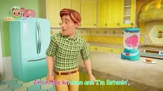 The Kitchen Dance with Dad   JJ   Let s Move with CoComelon Nursery Rhymes   Kids Songs720P HD mp