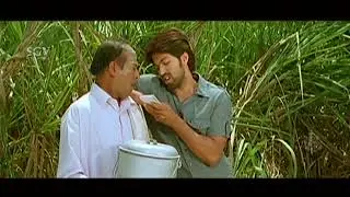 Yash Funny Dialogue to Honnavalli Krishna | Drama Kannada Movie Comedy Scene