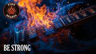 BE STRONG - Dark Country Rock Song | Motivation for Men | Workout Music (LYRIC VIDEO)