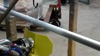 Custom metalizing machine linear metco gun