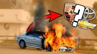 Guess the Burned Car | Car Quiz Challenge