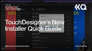 Краткое руководство по новому установщику TouchDesigner &mdash; Учебник TouchDesigner 151