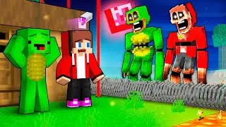 JJ and Mikey vs JJ MIKEY MIMIC DWELLERS - Maizen Minecraft Animation