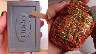 Soap Carving ASMR Relaxing Sounds no talking Satisfying ASMR Video