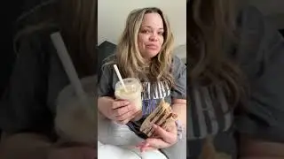 Trisha Paytas Eats a Farmer's Wrap & Iced Capp for Breakfast | Tim Hortons Vlog