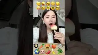 Squishy Emoji Eating Challenge | #shorts #food