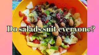 Is salad healthy?#salad#indigestion#weightwatchers#salads#gas#bloating#healthtips