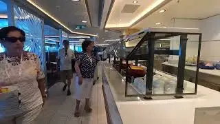 Discovery Princess World Fresh Market Place Lunch Buffet October 26th 2022