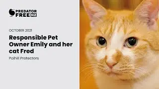 Responsible Pet Owner Emily and her cat Fred
