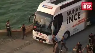 Muharrem İncenin İzmir Miting Alanına Girişi izdiham izmir marşı