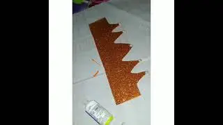 Happy birthday 👑crown.        super fast and easy making birthday crown