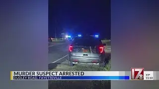 Man wanted in Fayetteville weekend killing arrested, charged with first-degree murder