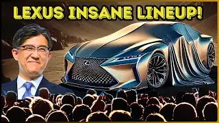 Генеральный директор Lexus представил 5 новых моделей Lexus 2026 года и потряс всю автомобильную ...