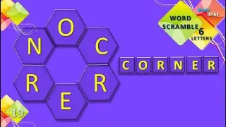Scrambled Word game (6 Letter Words)I Scrambled Word Games - Guess the Word Game (6 Letter Words)