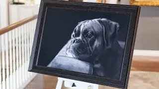 Museum Quality Handcrafted Pet Portrait