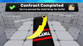 Getting Gold Knife in Roblox Rivals