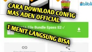 Cara Download Config Mas Aden Official