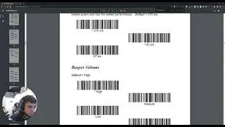 How to change barcode scanner sound on Honeywell 3800
